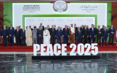 Los líderes mundiales firman el acuerdo de paz de Gaza