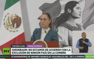 Sheinbaum: No estamos de acuerdo con la exclusión de ningún país en la cumbre