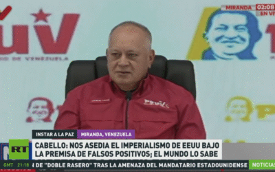 Cabello: Nos asedia el imperialismo de EE.UU. bajo la premisa de falsos positivos y el mundo lo sabe