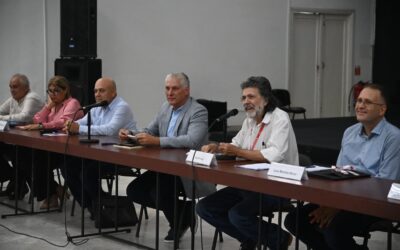 Díaz-Canel: «Estamos defendiendo la gran Patria que es la humanidad»