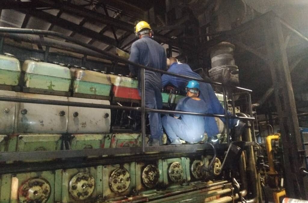 Trabajan en estabilizar sistema de generación eléctrica