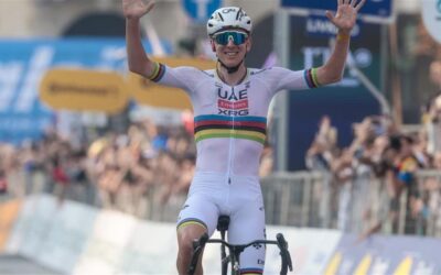 Ciclista Pogacar gana por quinta vez al hilo el Giro de Lombardía