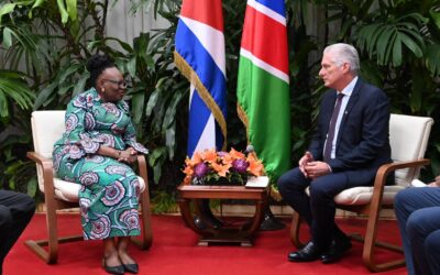 Díaz-Canel destaca  como hito la primera sesión de la Comisión Intergubernamental Cuba-Namibia