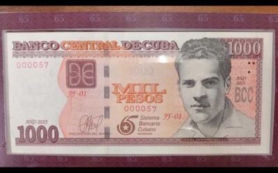 Informa Banco Central de Cuba sobre emisión especial