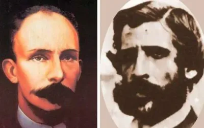 José Martí y su maestro Rafael Maria de Mendive