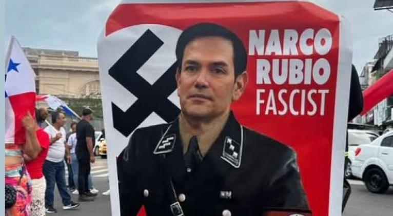 marco_rubio_panama Así recibió el pueblo de Panamá a Marco Rubio, títere de la política de Trump.