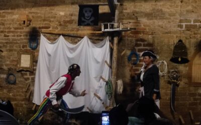 De piratas y juglares, Meilim Batista pausa su actuación para adultos