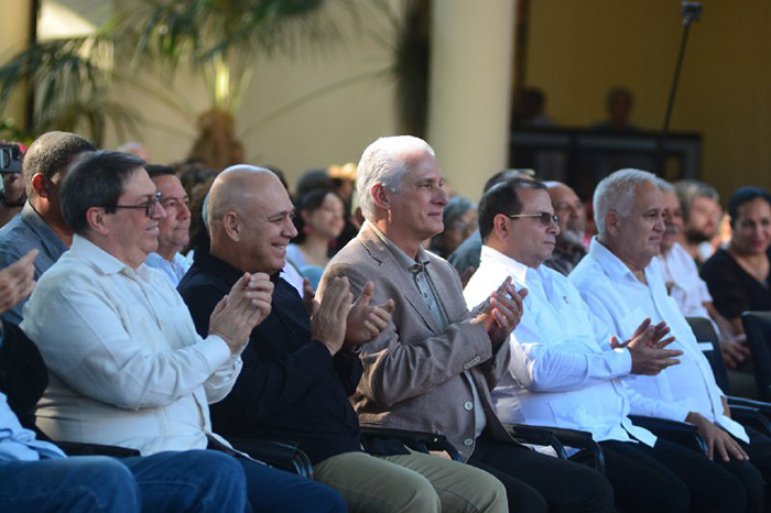 Celebran los 65 años del ICAP con la presencia del presidente Miguel Díaz-Canel