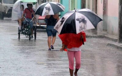 Persistirán las lluvias en Cuba con ligero descenso de temperaturas