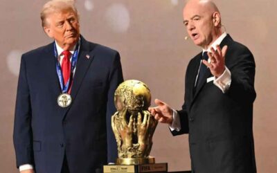 Trump recibe Premio de la Paz de FIFA en sorteo del Mundial