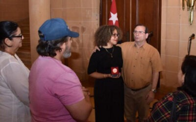 Recibieron Pastores por la Paz sello conmemorativo del ICAP