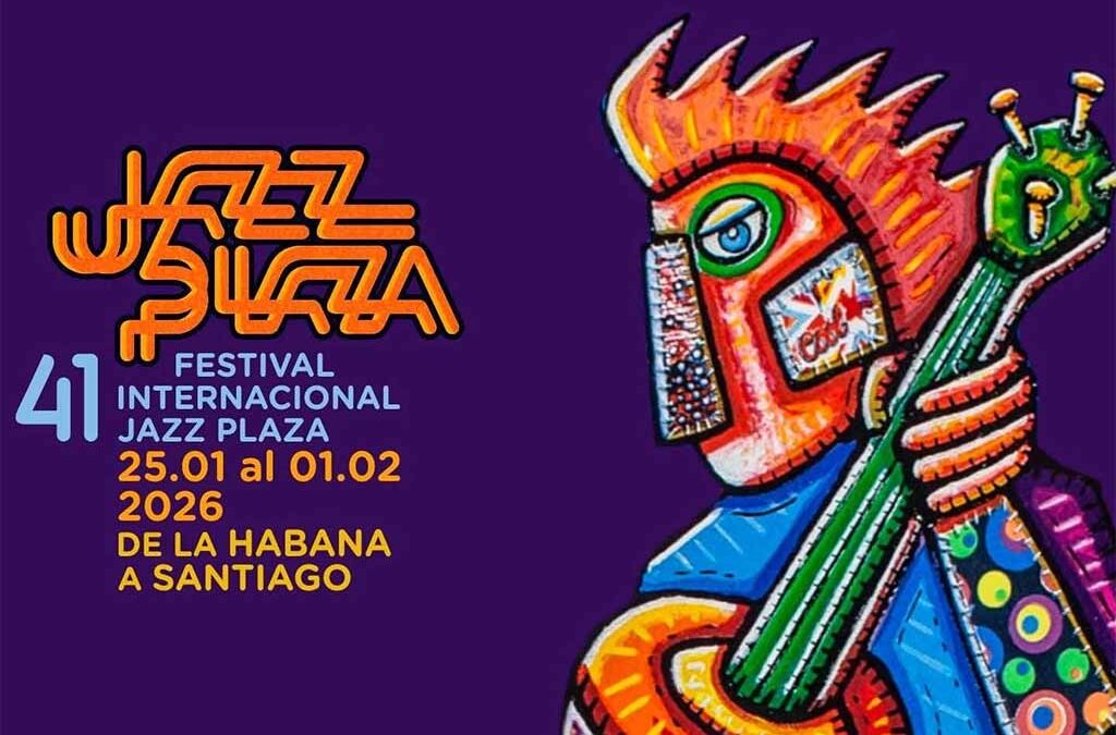 Con saxo, trompeta y piano, Jazz Plaza suena en Cuba