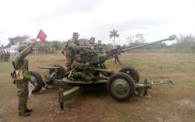Expresión de respaldo de pobladores de la Reforma en Jornada de la defensa
