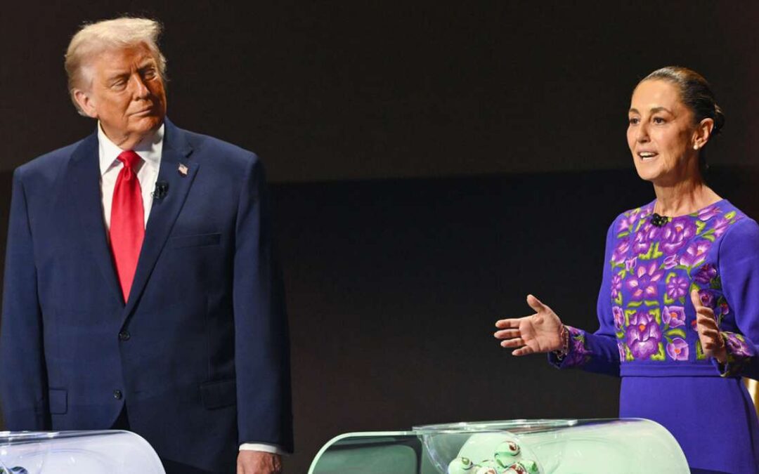 Sheinbaum dice que tuvo una «productiva y cordial conversación» con Trump