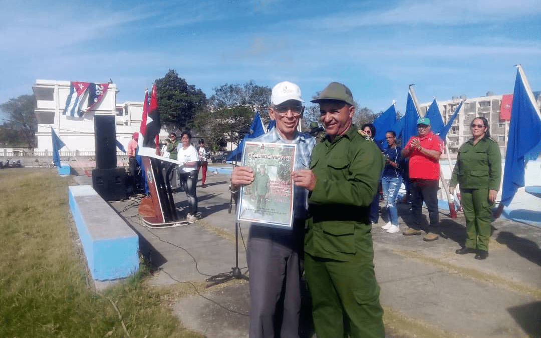 Pineros expresan solidaridad con el pueblo de Venezuela, en acto de clausura del Ejercicio Territorial de Zonas de Defensa en la Isla de la Juventud