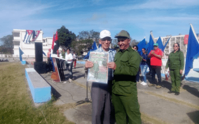 Pineros expresan solidaridad con el pueblo de Venezuela, en acto de clausura del Ejercicio Territorial de Zonas de Defensa en la Isla de la Juventud