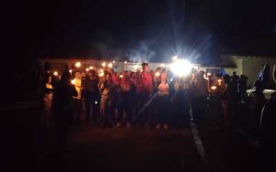 Pineros rindieron homenaje a Martí en Marcha de las Antorchas