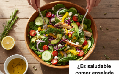 ¿Es saludable comer ensalada todos los días?