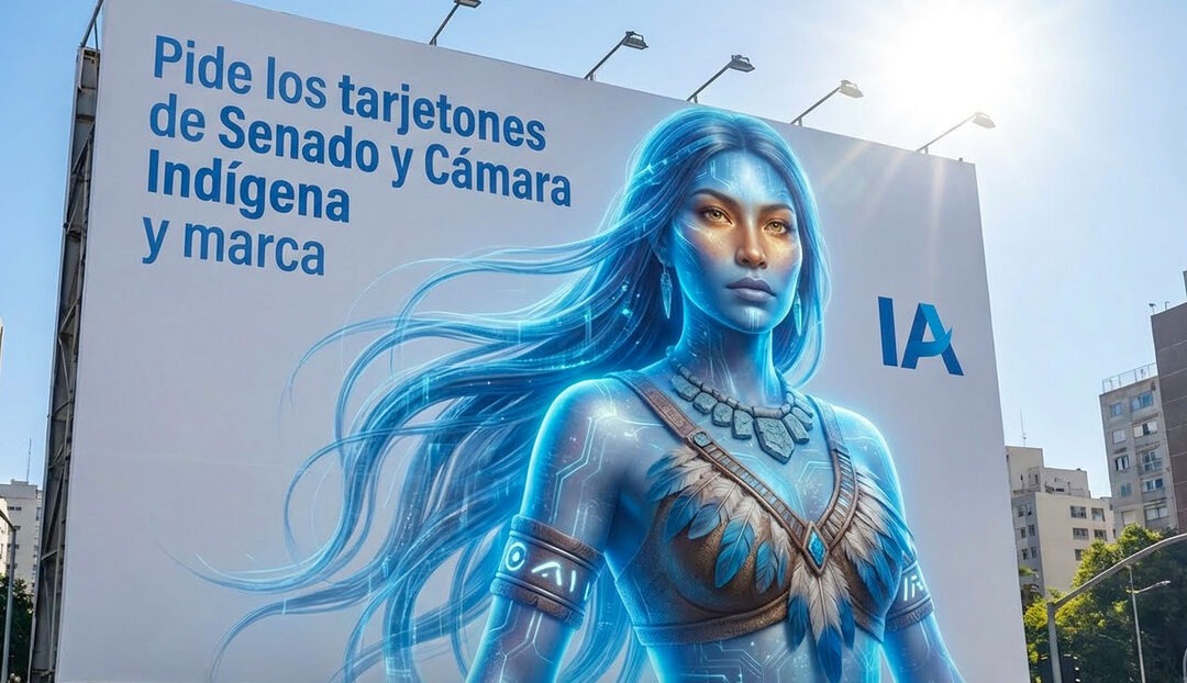 Gaitana IA, la candidata del pueblo humilde