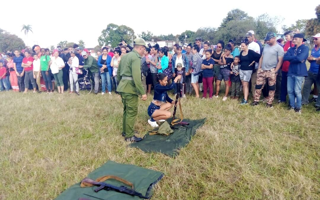 Ratifican pobladores del Consejo Popular Sierra Caballo la defensa del territorio