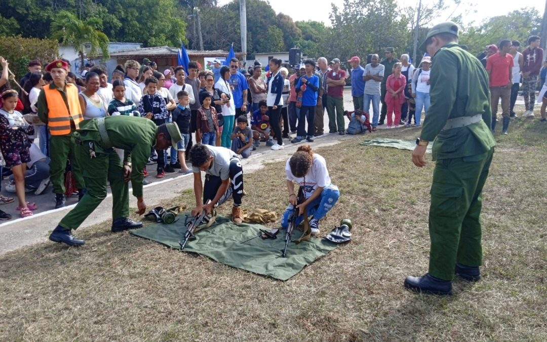 Desarrolla Día Nacional de la Defensa Consejo Popular Patria,  un deber sagrado de los cubanos