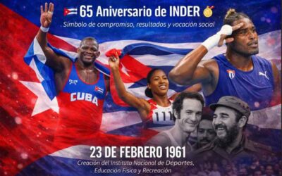 Presidente cubano felicita a deportistas e integrantes del Inder
