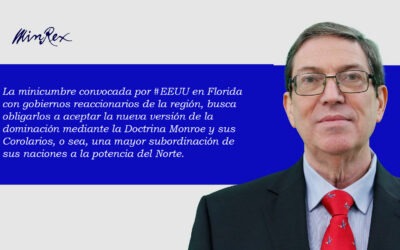 Canciller cubano rechaza minicumbre en Florida