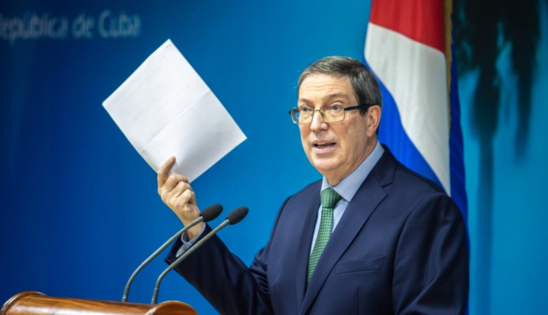 Canciller cubano desgrana las mentiras de EE.UU. sobre el bloqueo energético