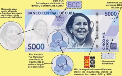 Banco Central de Cuba introduce nuevos billetes de 2 000 y 5 000 pesos
