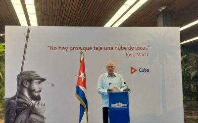 Relaciones Cuba-EEUU, situación energética y otros temas de interés, en comparecencia ante los medios del Presidente cubano