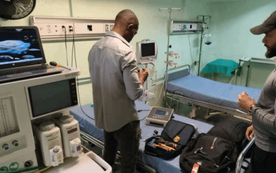 Especialistas de Electromedicina Nacional evalúan tecnología médica en el Hospital General Docente Héroes del Baire”