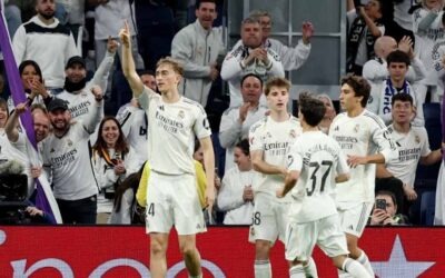 Real Madrid goleó y acecha cima en España