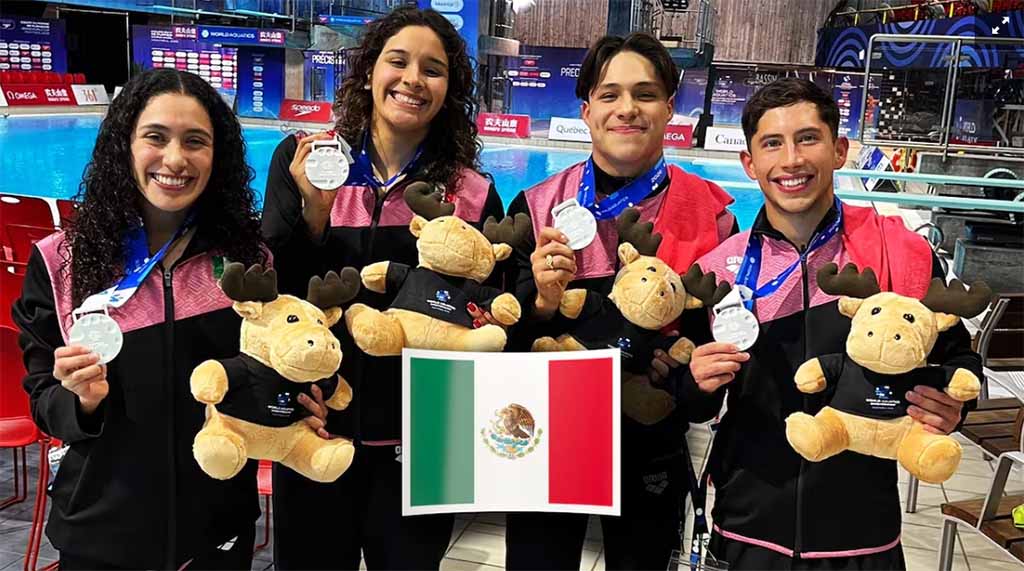 Plata para México en Copa Mundial de clavados