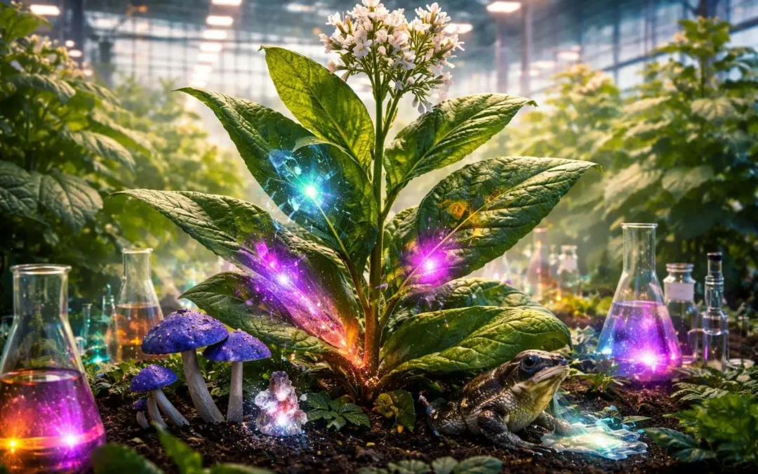 Científicos modifican genéticamente plantas de tabaco y logran 5 compuestos psicodélicos de otras plantas, hongos y animales