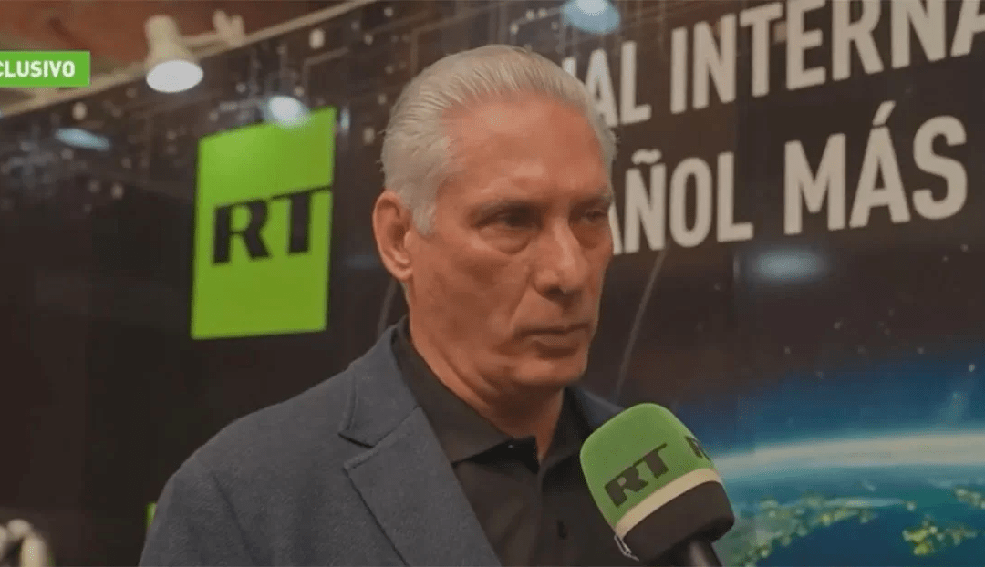 Miguel Díaz-Canel en exclusiva a RT