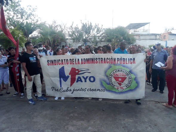 Sumados colectivos a la alegría que genera este primero de mayo