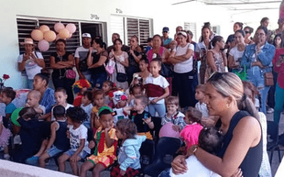 Una fiesta para los más pequeños.