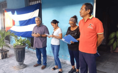 Trabajadores de Servicios Comunales respaldan Convocatoria por el Primero de Mayo.