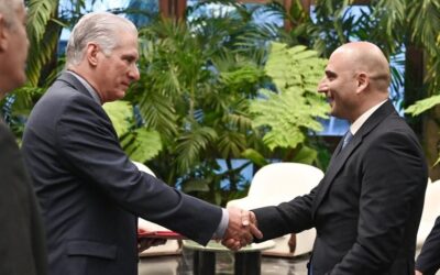 Recibe Díaz-Canel cartas credenciales de nuevos embajadores en Cuba