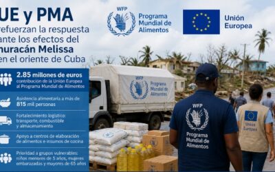 Unión Europea y Programa Mundial de Alimentos amplían cooperación para atender daños del huracán Melissa en Cuba
