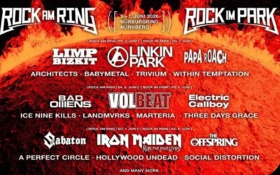 Cartel de lujo en festivales gemelos de rock en Alemania