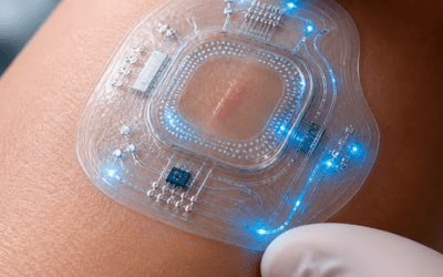Desarrollan un parche bioelectrónico para curar heridas crónicas
