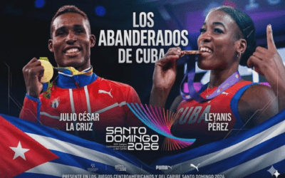 Pérez y La Cruz, abanderados de Cuba a Santo Domingo 2026