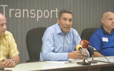 Ministro de Transporte informa actualización de servicios ante desabastecimiento de combustible