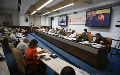Sesiona Pleno Extraordinario del Comité Central del Partido Comunista de Cuba