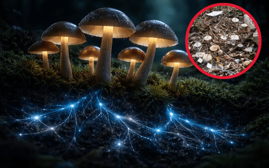 Los hongos no solo crecen: se envían mensajes eléctricos que parecen un lenguaje