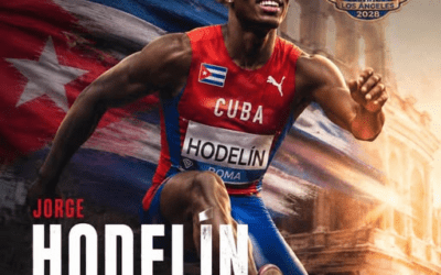 Cubano Jorge Hodelín salta al podio en la Liga del Diamante