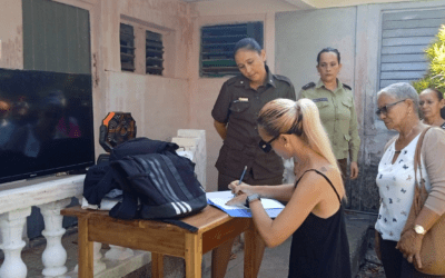 MININT entrega pertenencias a familia de víctima y reafirman principio de impunidad cero en la Isla de la Juventud