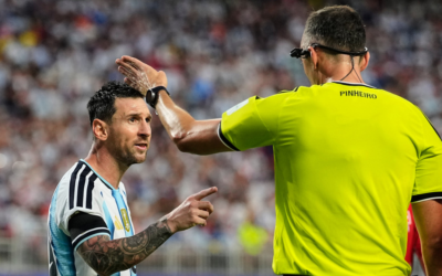 «A mí hablame bien»: el explosivo cruce de Messi con un árbitro