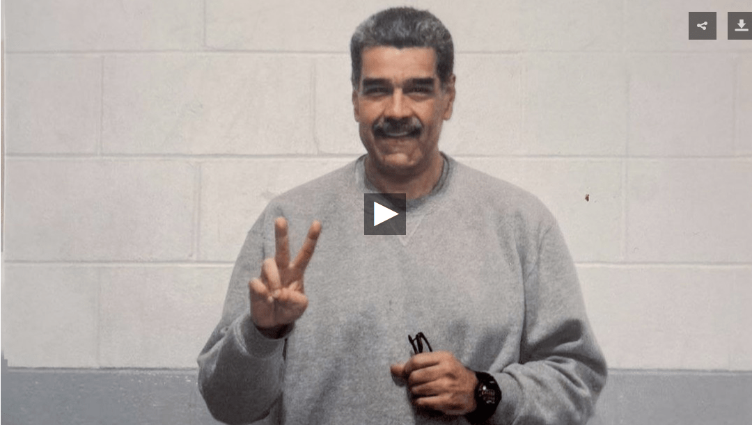 Publican FOTOS de Maduro con un mensaje desde la cárcel
